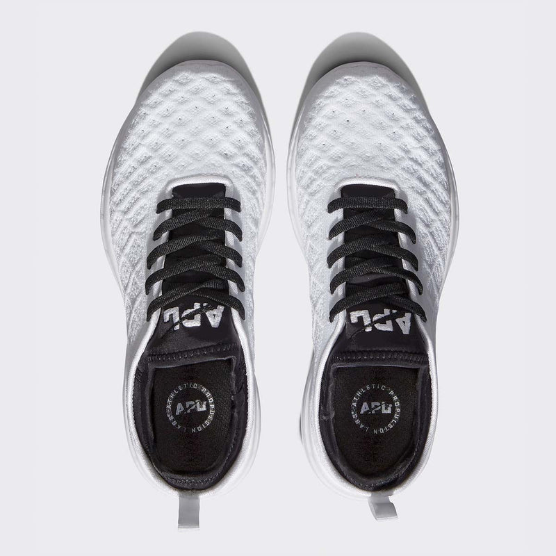 Women's TechLoom Phantom White / Black / Black view 5