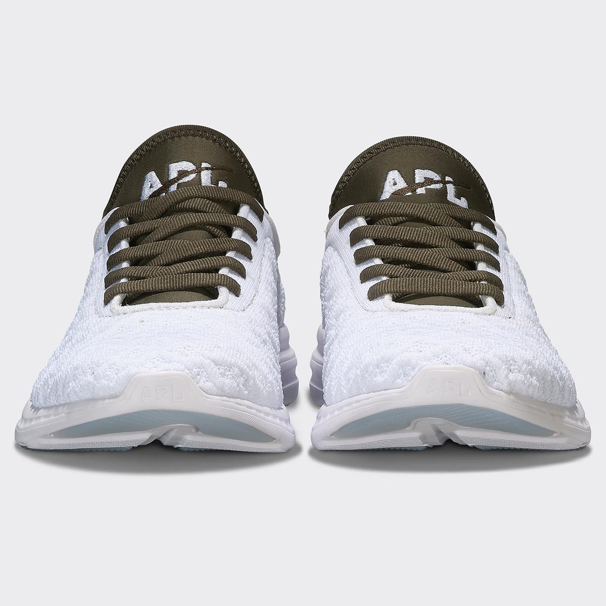 Men's TechLoom Phantom White / Chocolate view 4