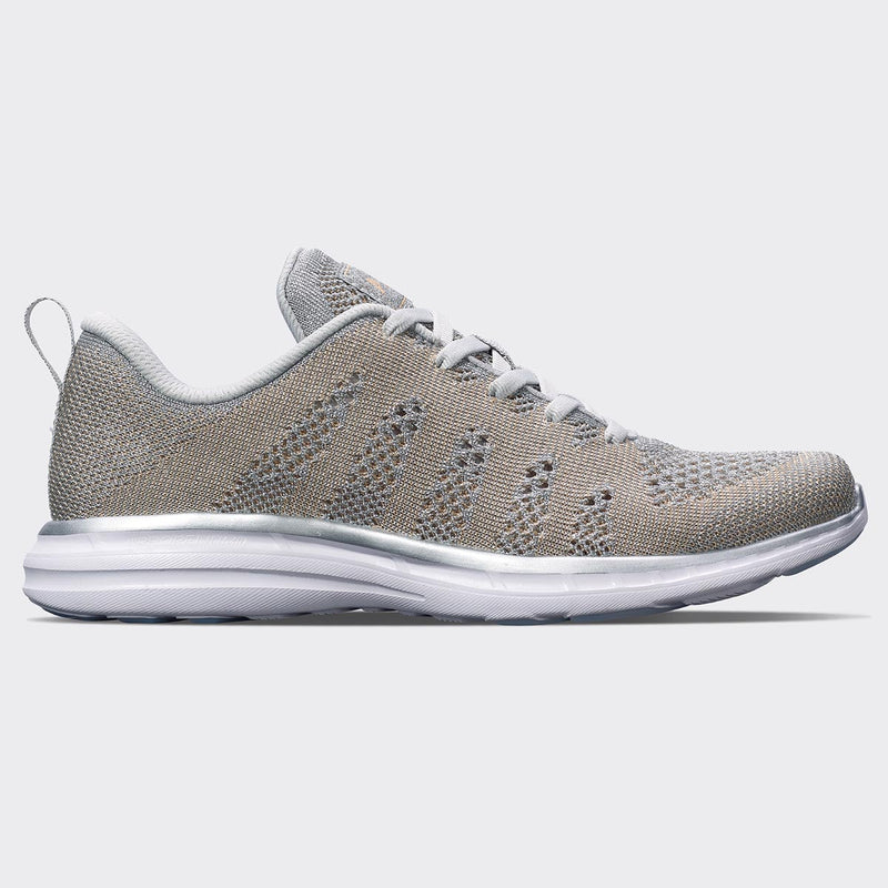 Men's TechLoom Pro Metallic Silver / Champagne / White view 1