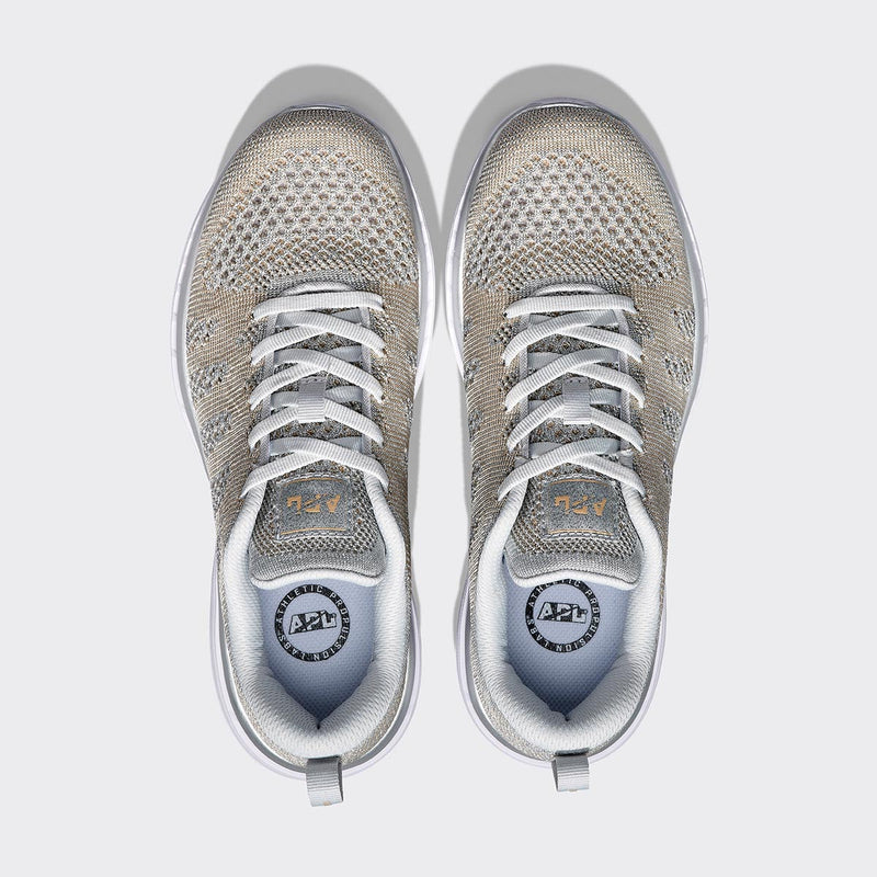 Men's TechLoom Pro Metallic Silver / Champagne / White view 5
