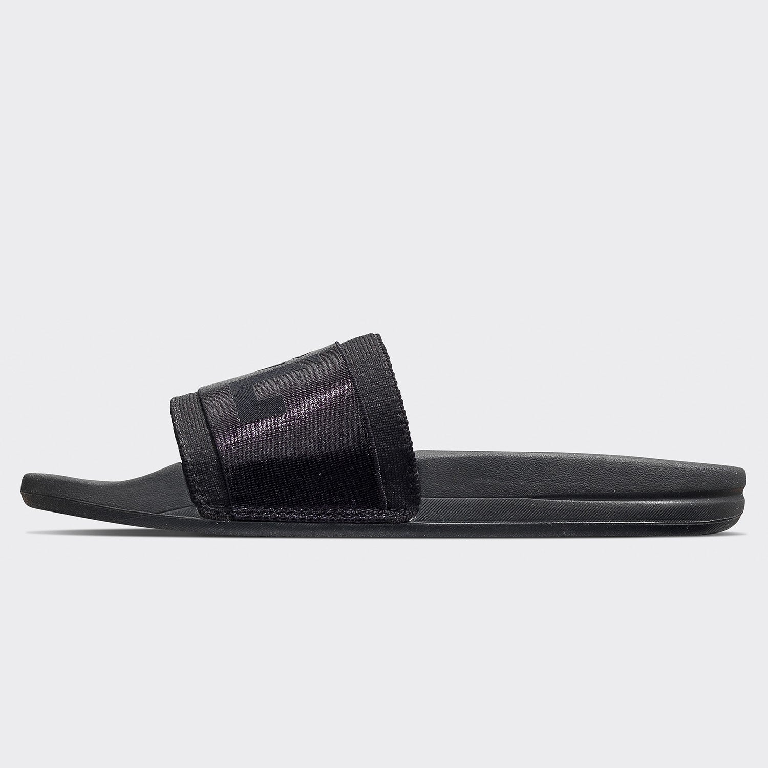 Women's TechLoom Satin Slide Black view 3