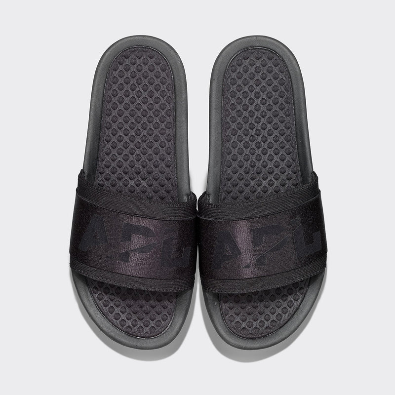 Women's TechLoom Satin Slide Black view 1