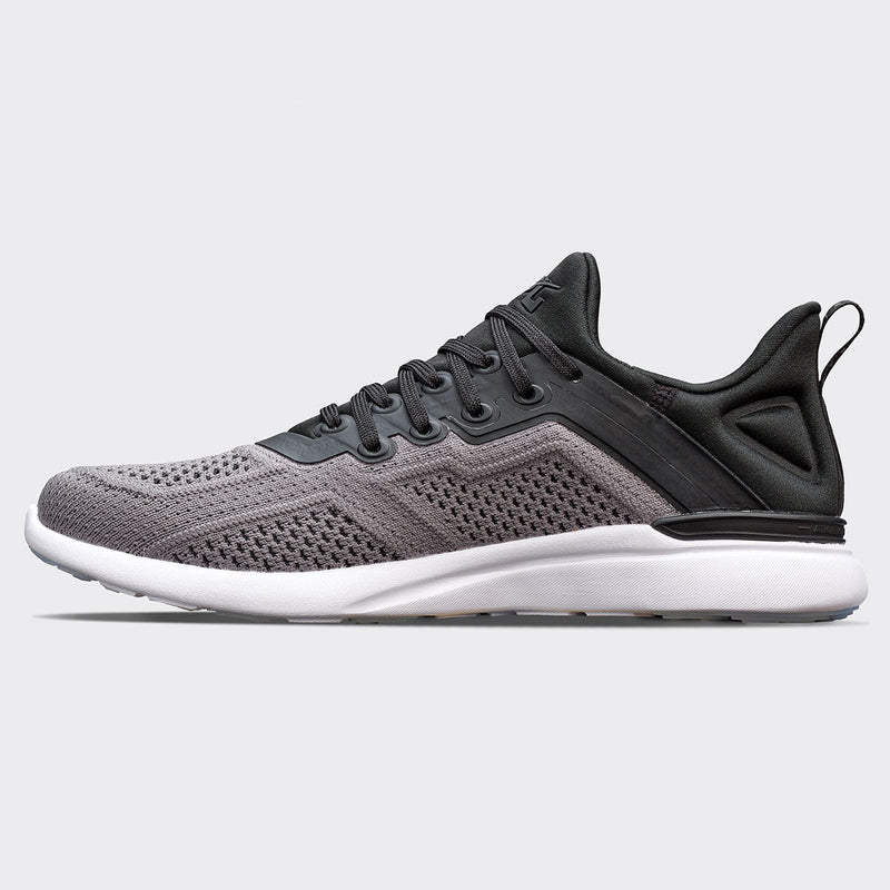 Men's TechLoom Tracer Black / Smoke / White view 2