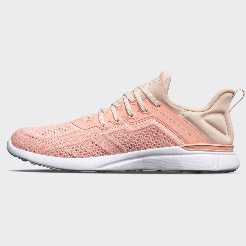 Men's TechLoom Tracer Blush / Beach / White view 2