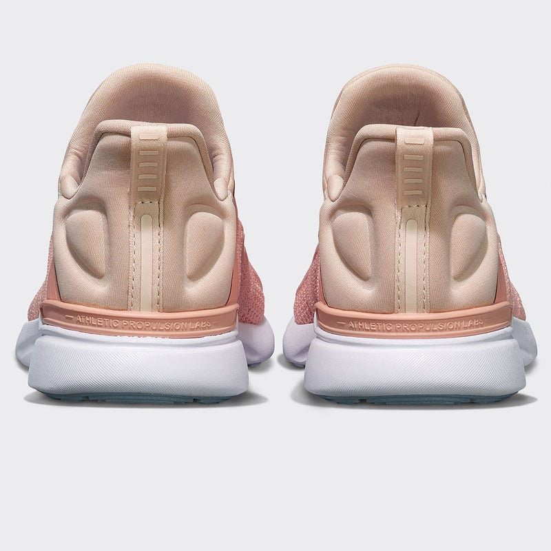 Women's TechLoom Tracer Blush / Beach / White view 3