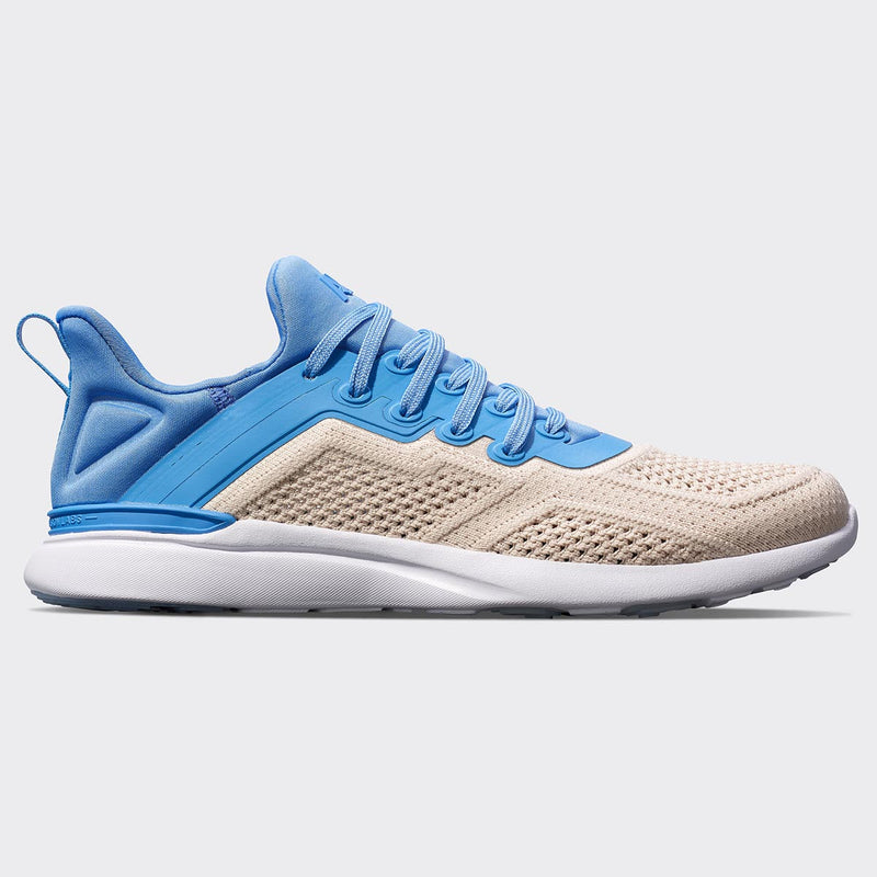 Men's TechLoom Tracer Coastal Blue / Beach / White view 1