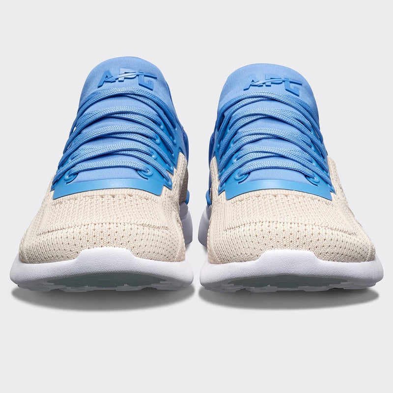 Women's TechLoom Tracer Coastal Blue / Beach / White view 4