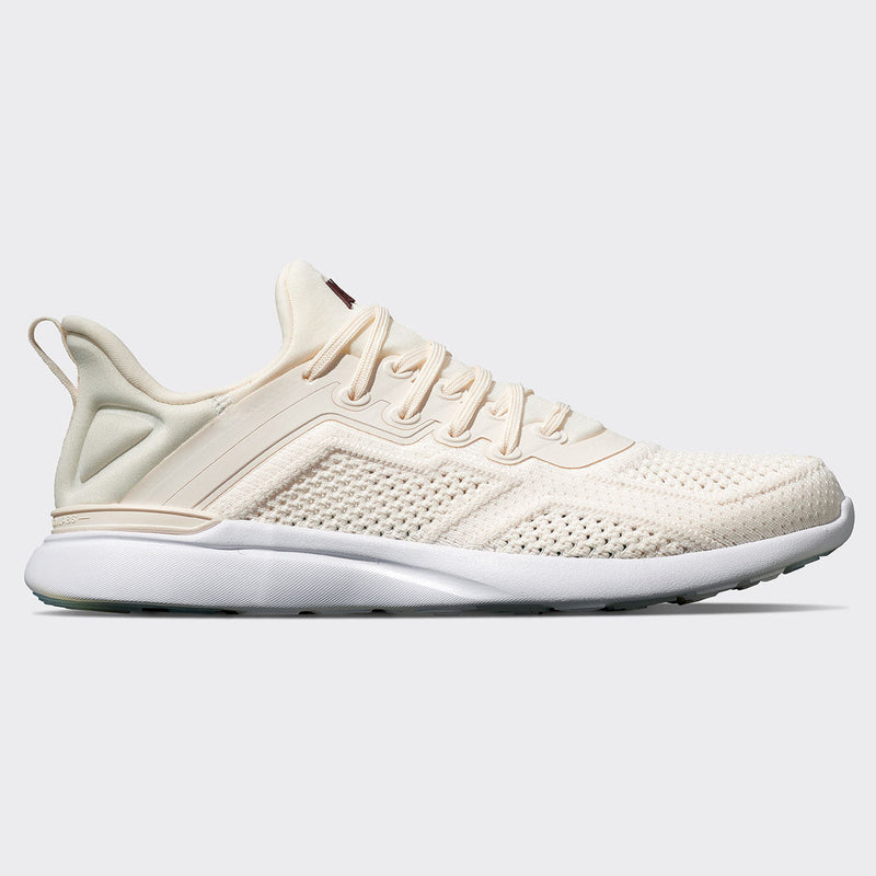 Women's TechLoom Tracer Sea Salt / Burgundy / White view 1