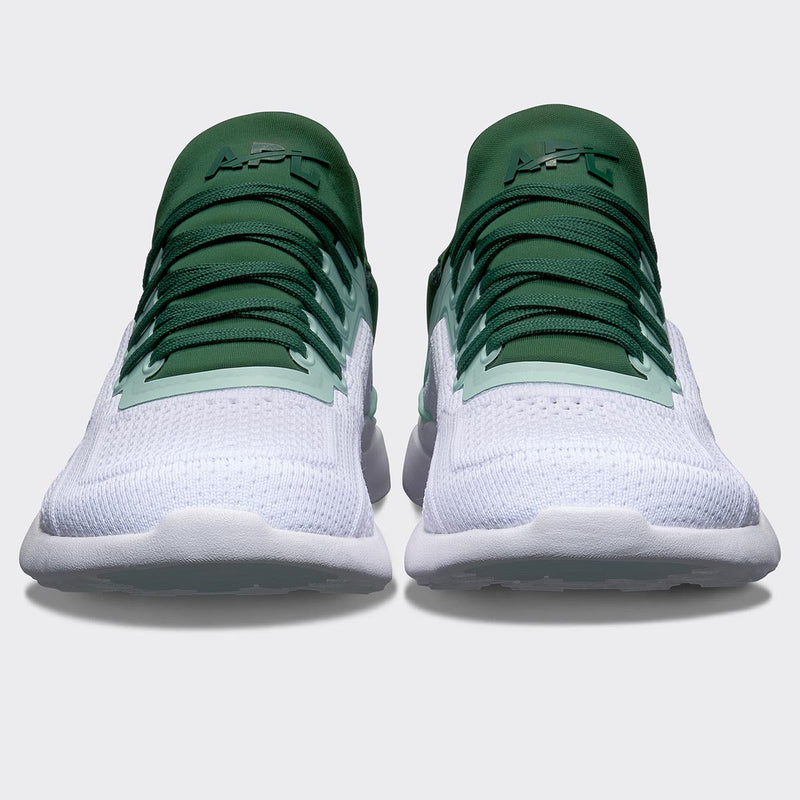 Men's TechLoom Tracer White / Great Green / Peppermint view 4