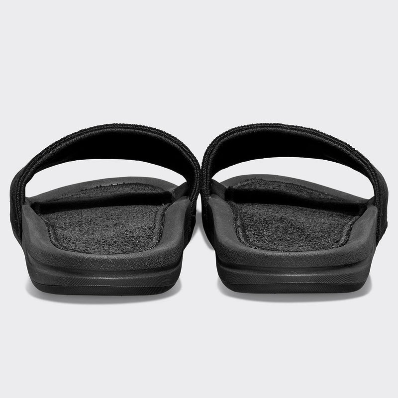 Women's TechLoom Velvet Slide Black view 4