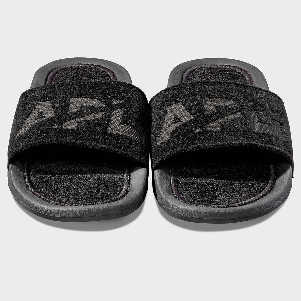 Men's TechLoom Velvet Slide Black view 5