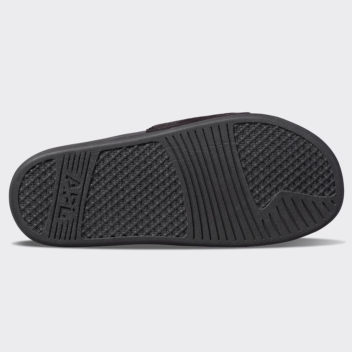 Men's TechLoom Velvet Slide Black view 6