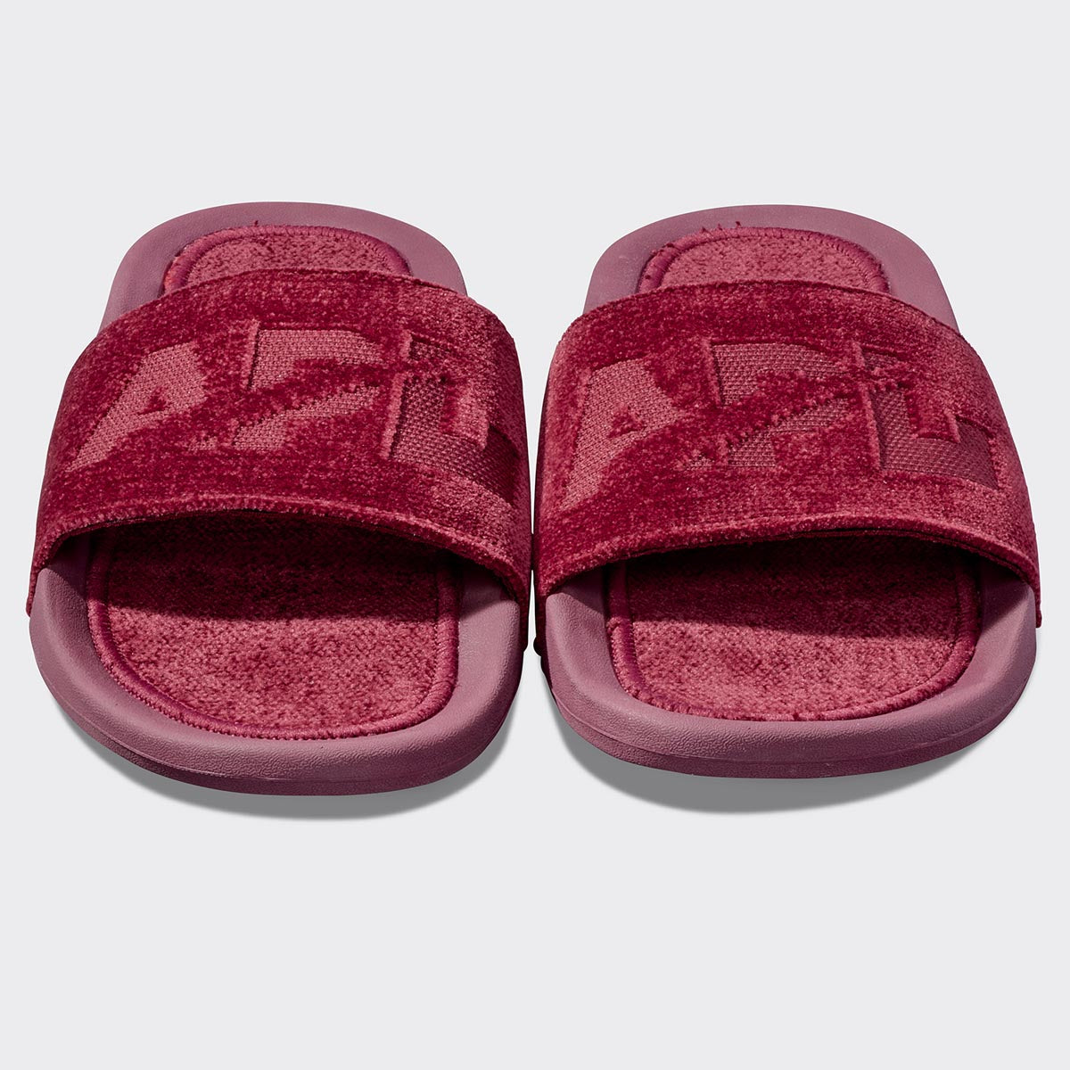 Men's TechLoom Velvet Slide Burgundy view 5