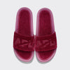 Men's TechLoom Velvet Slide Burgundy