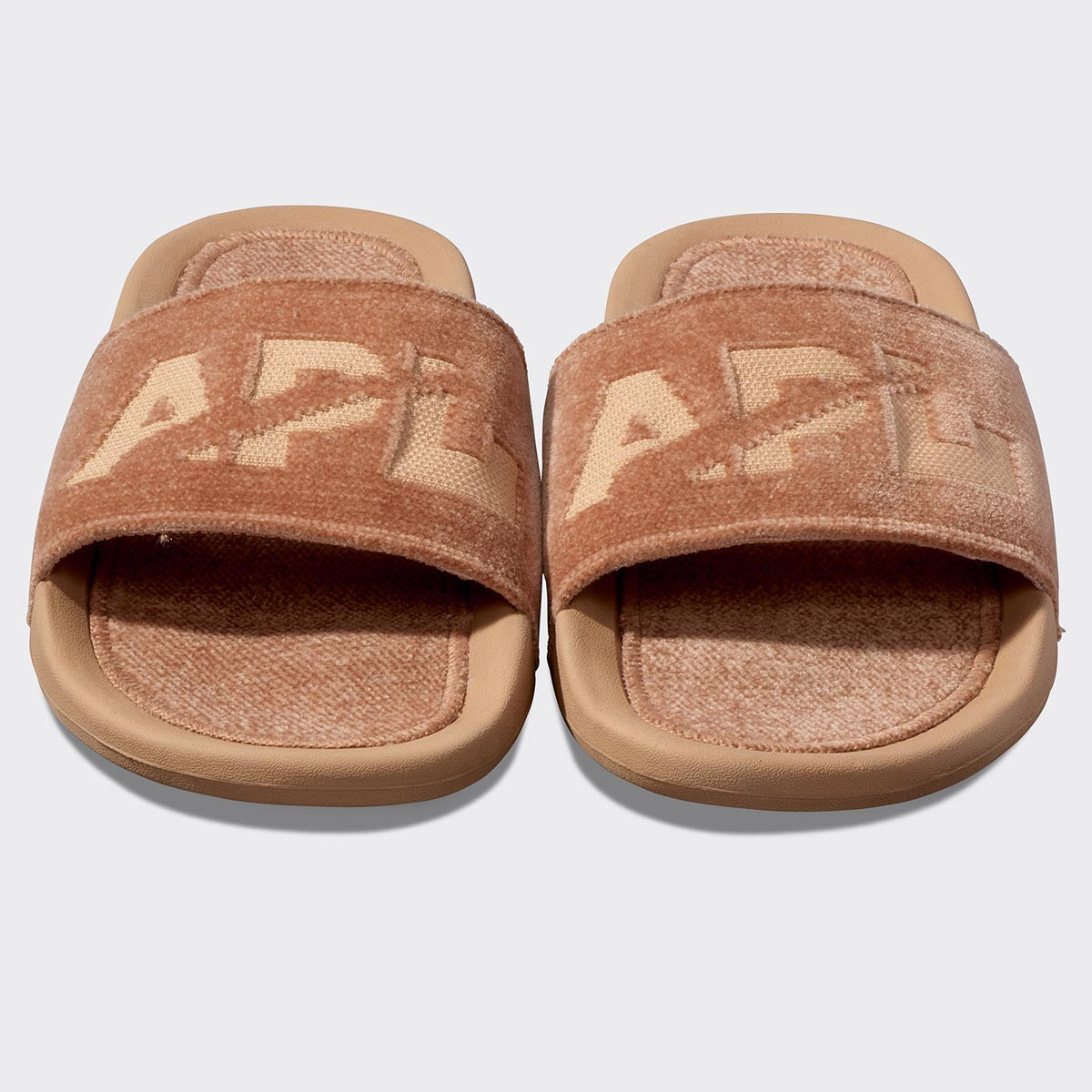 Women's TechLoom Velvet Slide Caramel view 5