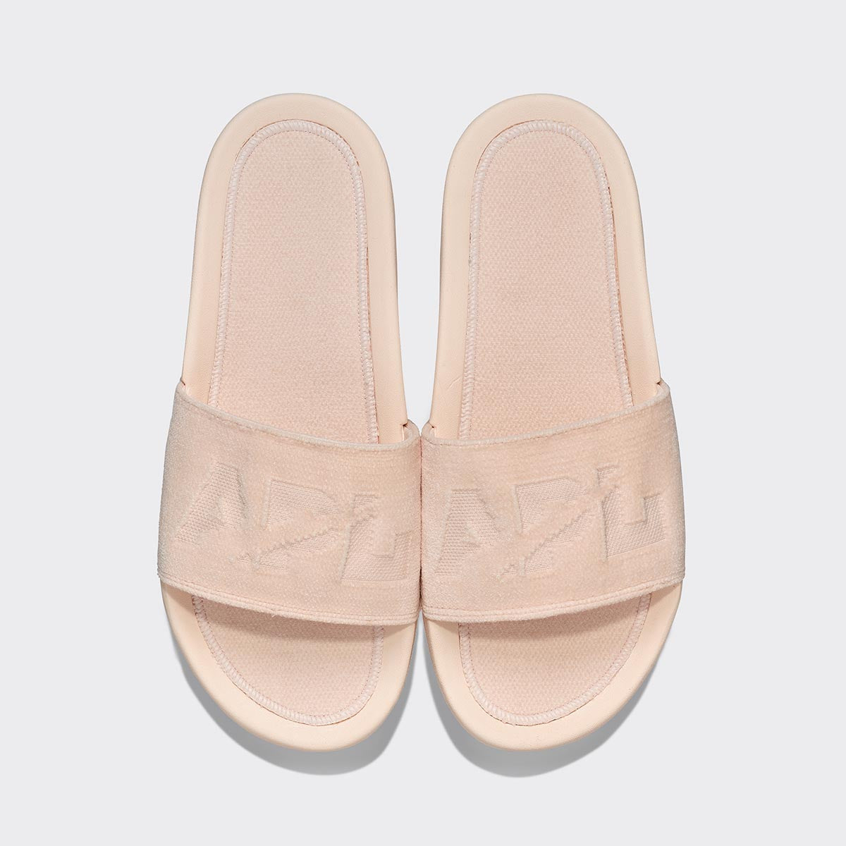 Women's TechLoom Velvet Slide Creme view 1