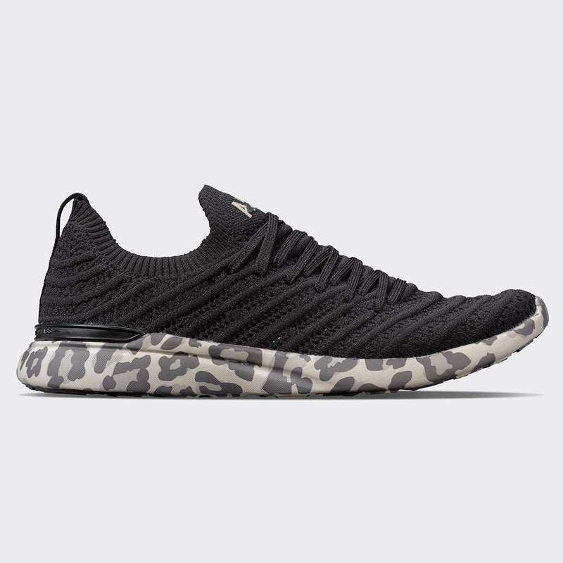 Men's TechLoom Wave Black / Asteroid / Leopard view 1