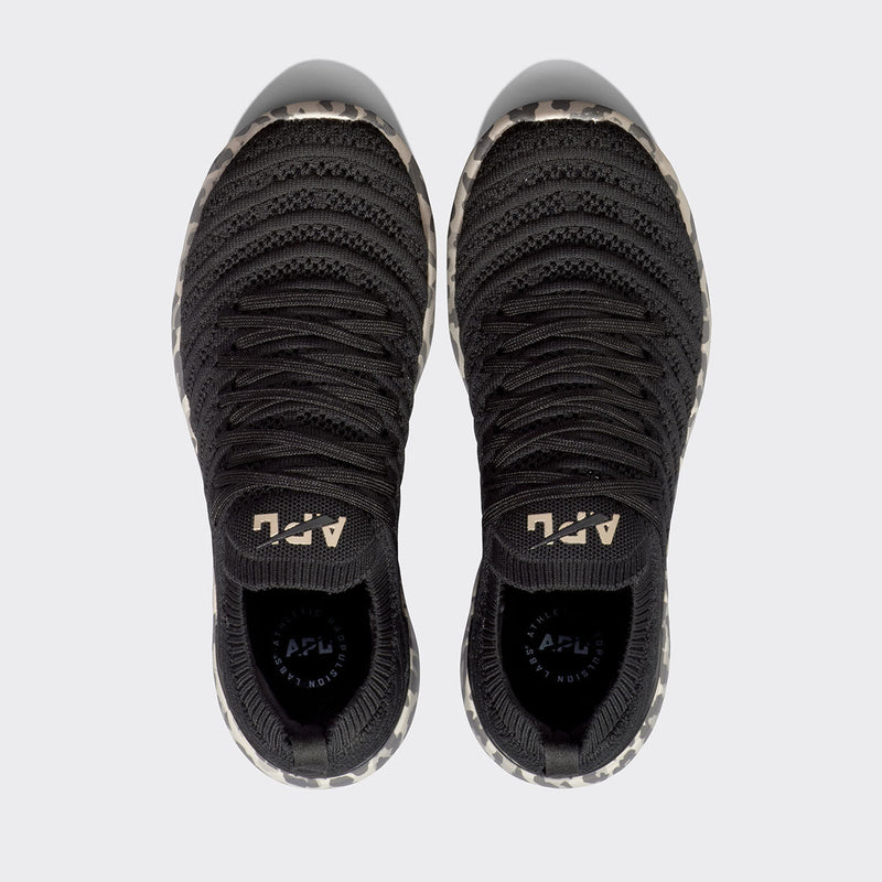 Men's TechLoom Wave Black / Asteroid / Leopard view 5