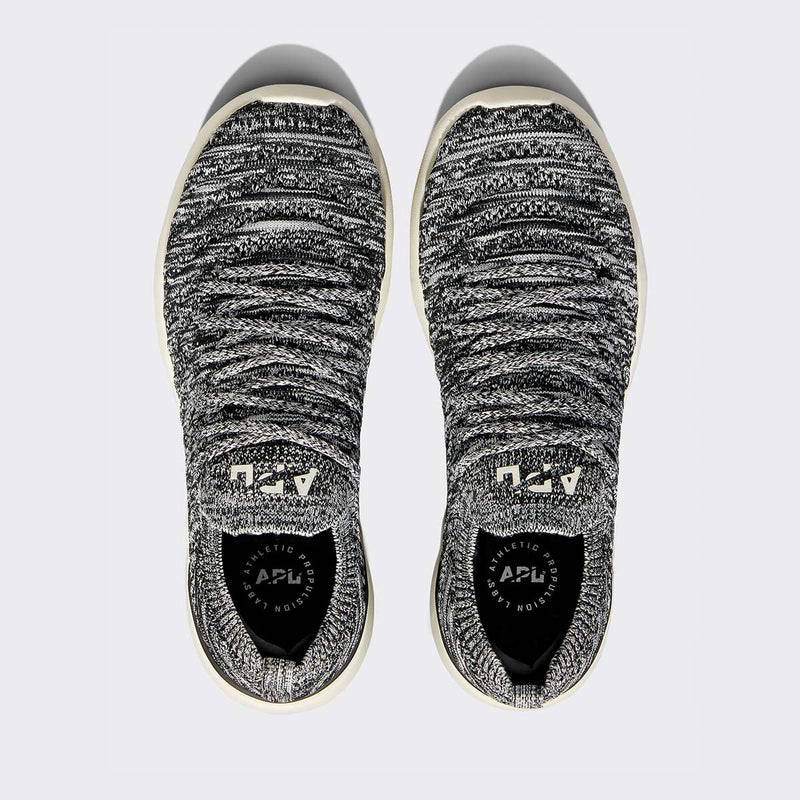 Women's TechLoom Wave Black / Pristine / Melange view 5