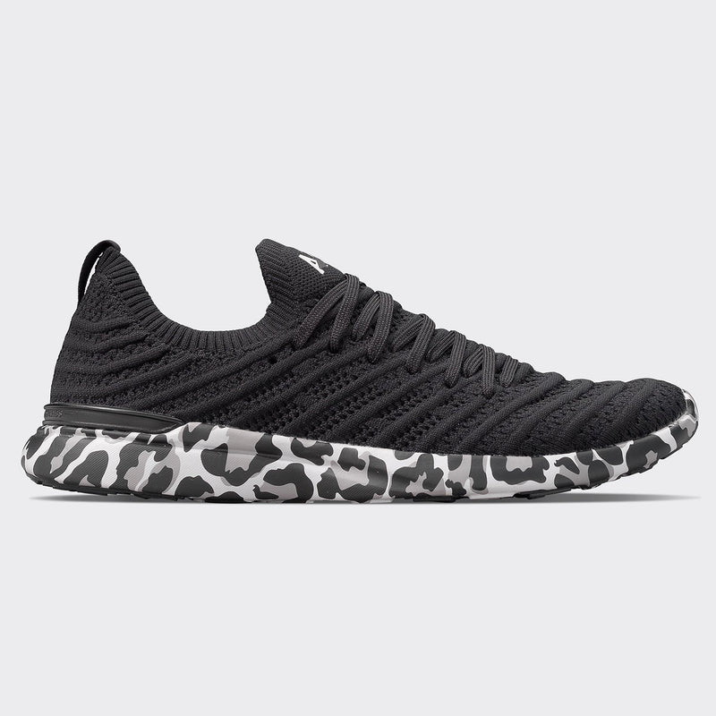 Men's TechLoom Wave Black / White / Leopard view 1