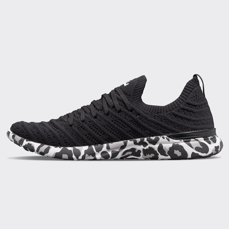 Women's TechLoom Wave Black / White / Leopard view 2