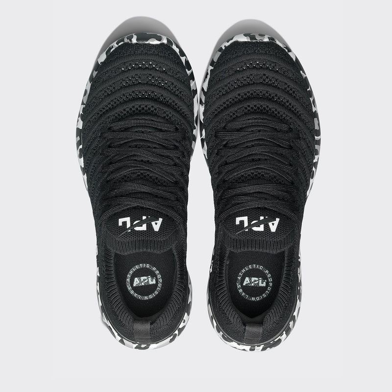 Men's TechLoom Wave Black / White / Leopard view 5