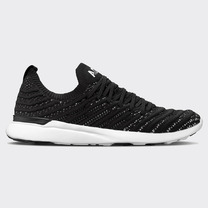 Men's TechLoom Wave Black / White / White view 1