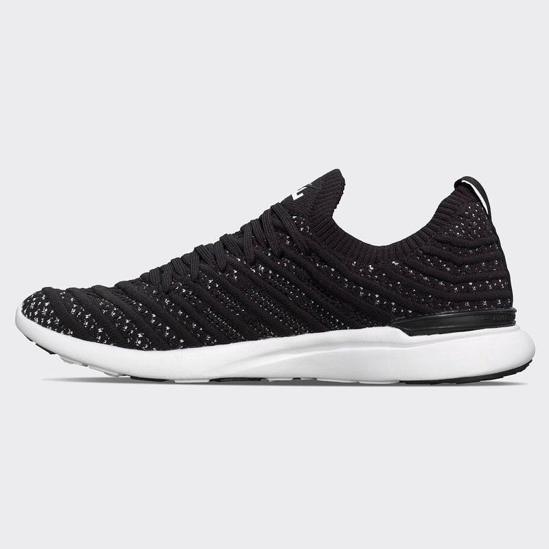 Men's TechLoom Wave Black / White / White view 2