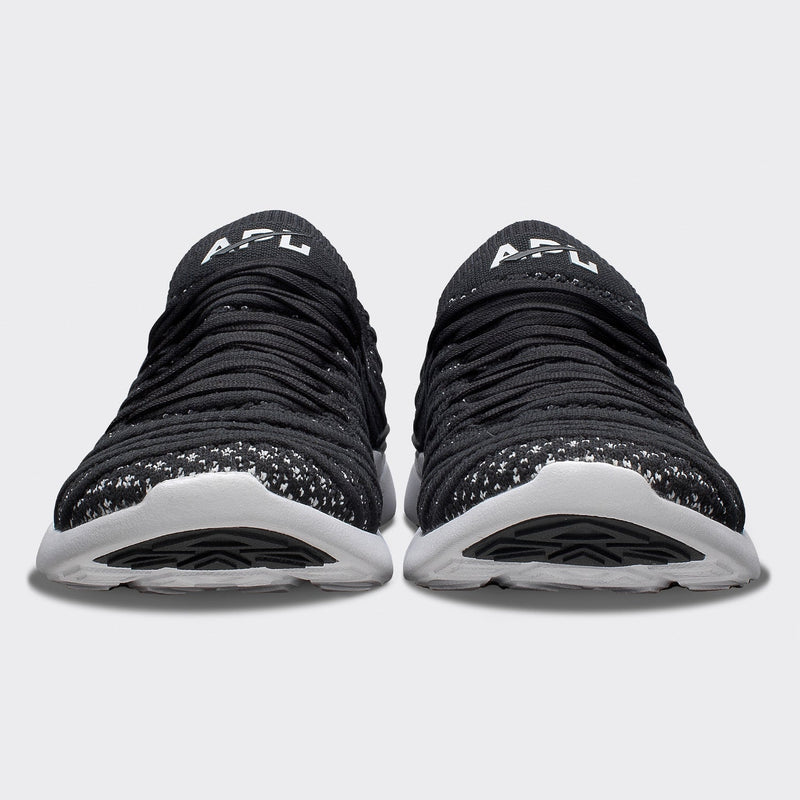 Men's TechLoom Wave Black / White / White view 4