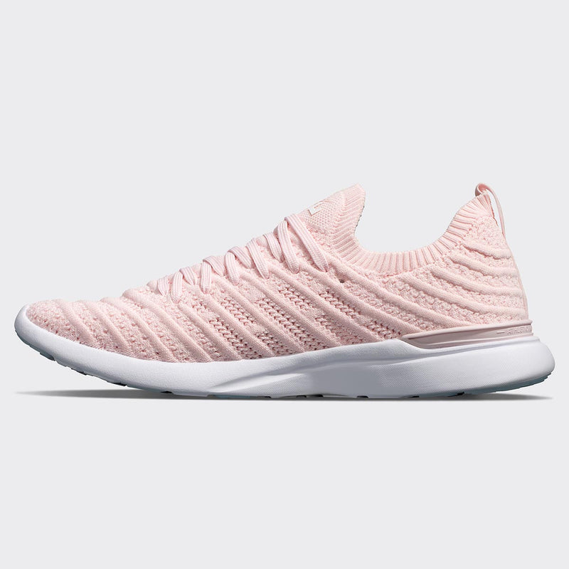 Women's TechLoom Wave Bleached Pink / White / Clear view 2