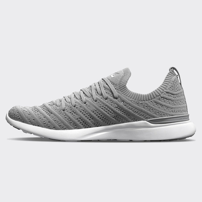 Men's TechLoom Wave Cement / White view 2