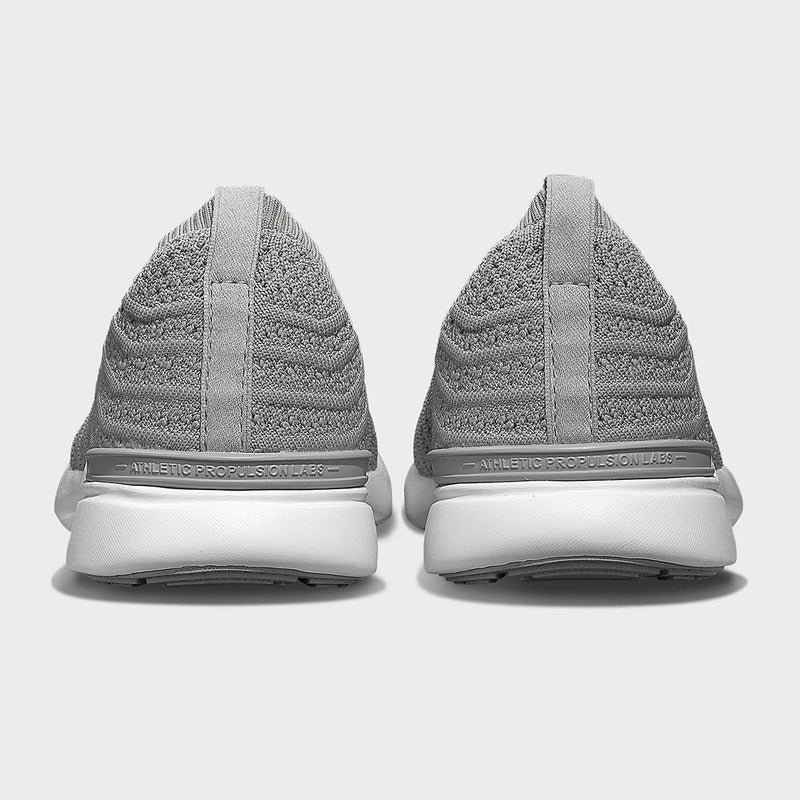 Men's TechLoom Wave Cement / White view 3