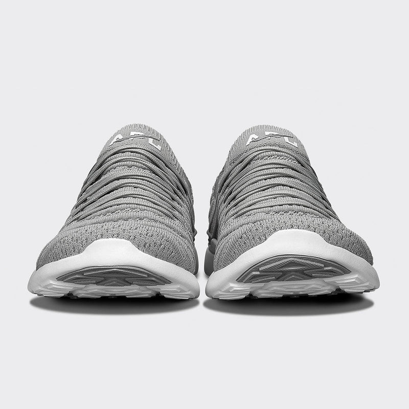 Men's TechLoom Wave Cement / White view 4