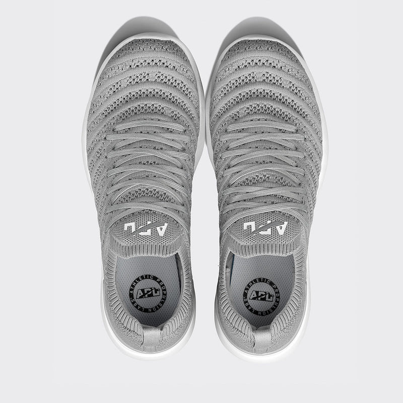 Men's TechLoom Wave Cement / White view 5