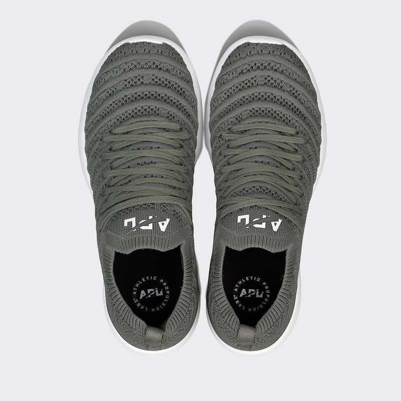 Men's TechLoom Wave Fatigue / White view 5