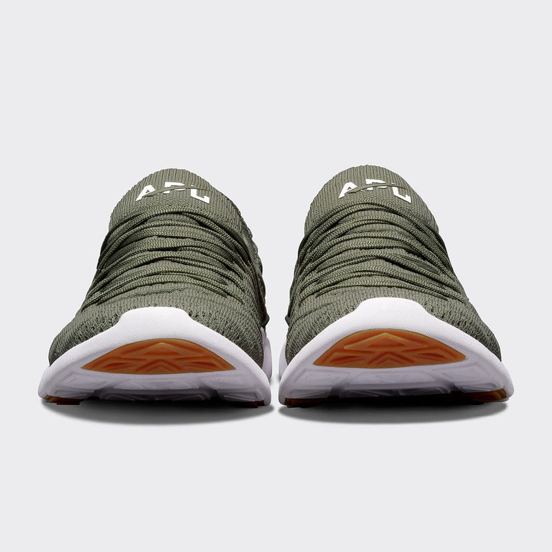 Women's TechLoom Wave Fatigue / White / Gum view 4