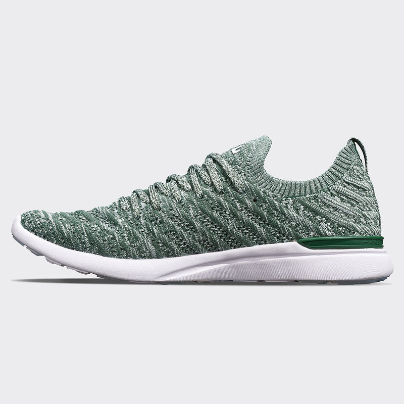 Women's TechLoom Wave Great Green / Peppermint / Melange view 2