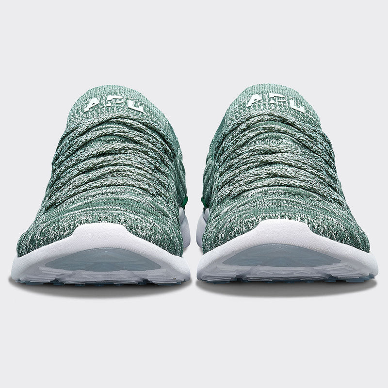Women's TechLoom Wave Great Green / Peppermint / Melange view 4