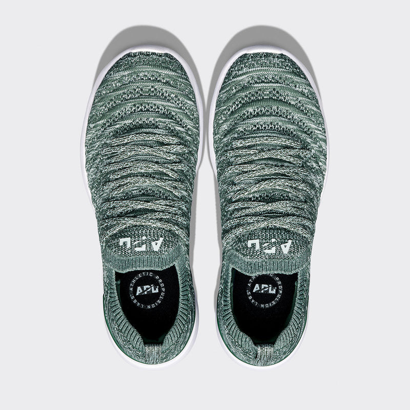 Women's TechLoom Wave Great Green / Peppermint / Melange view 5