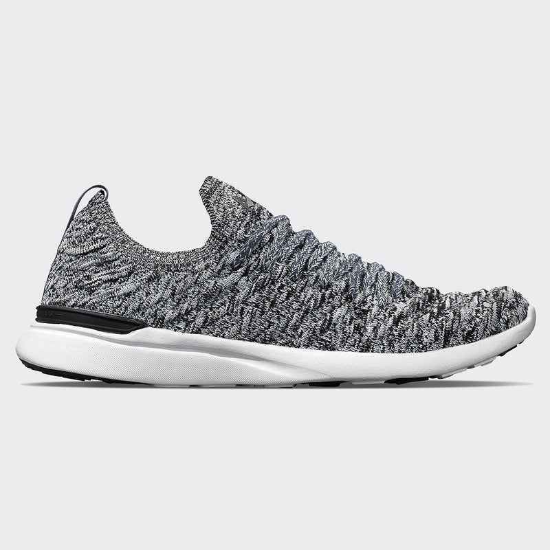 Women's TechLoom Wave Heather Grey / Black / White view 1