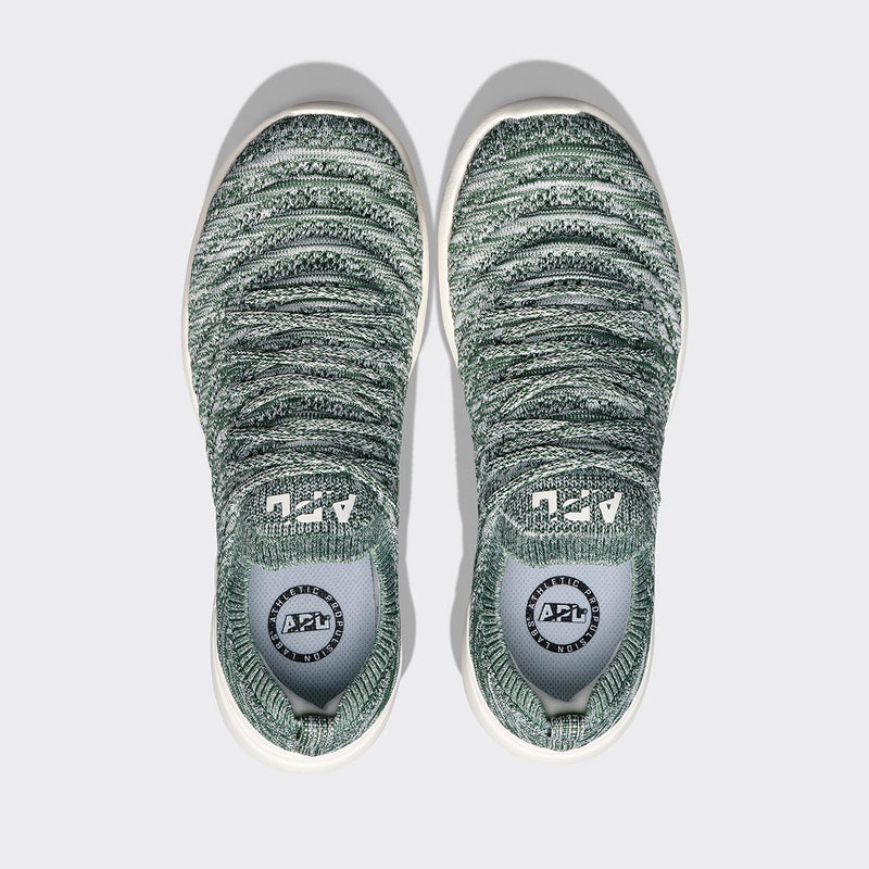 Men's TechLoom Wave Ivory / Great Green / Melange view 5
