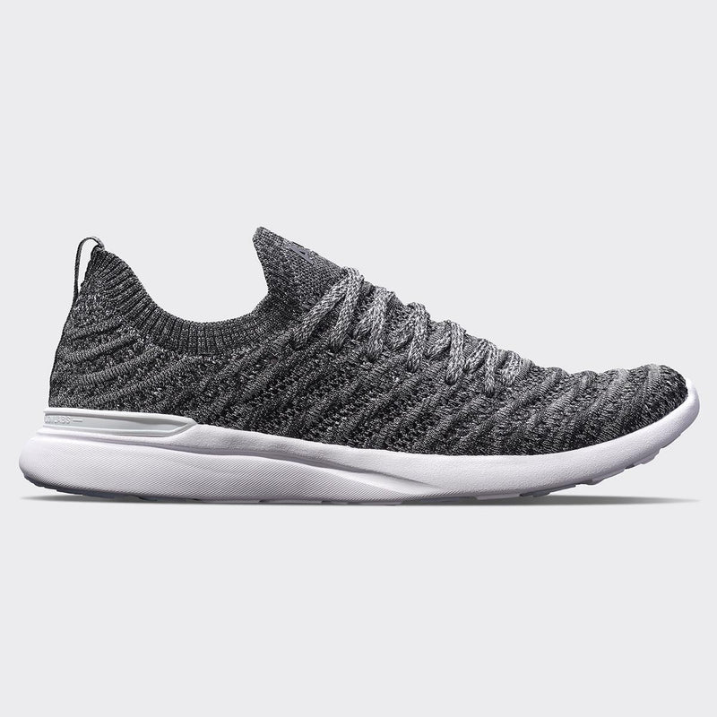 Men's TechLoom Wave Metallic Black / White / Melange view 1
