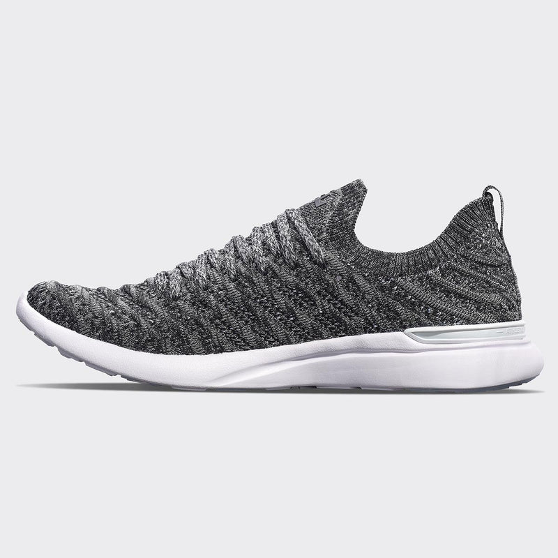 Men's TechLoom Wave Metallic Black / White / Melange view 2