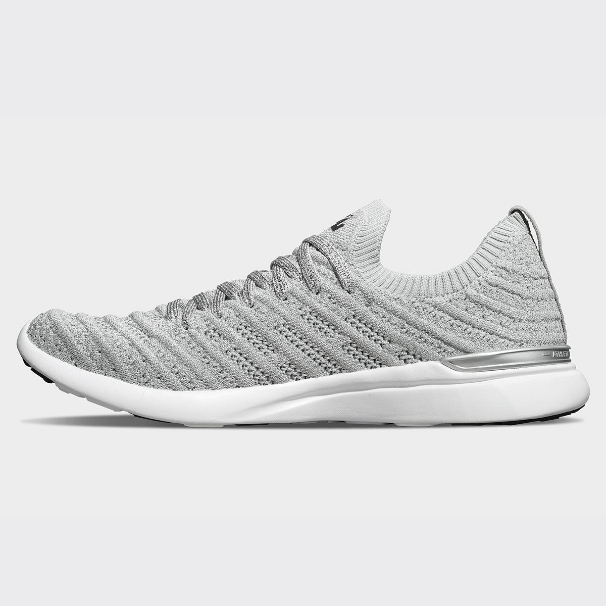 Women's TechLoom Wave Metallic Silver / White / Black view 2