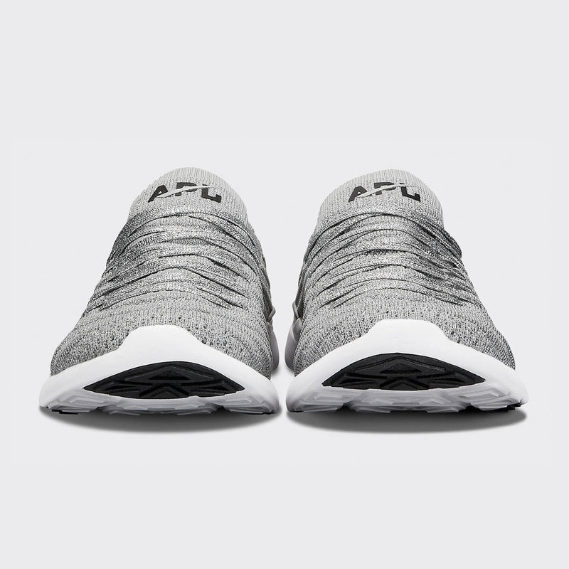 Women's TechLoom Wave Metallic Silver / White / Black view 4