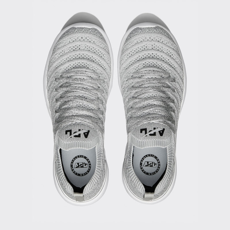 Women's TechLoom Wave Metallic Silver / White / Black view 5