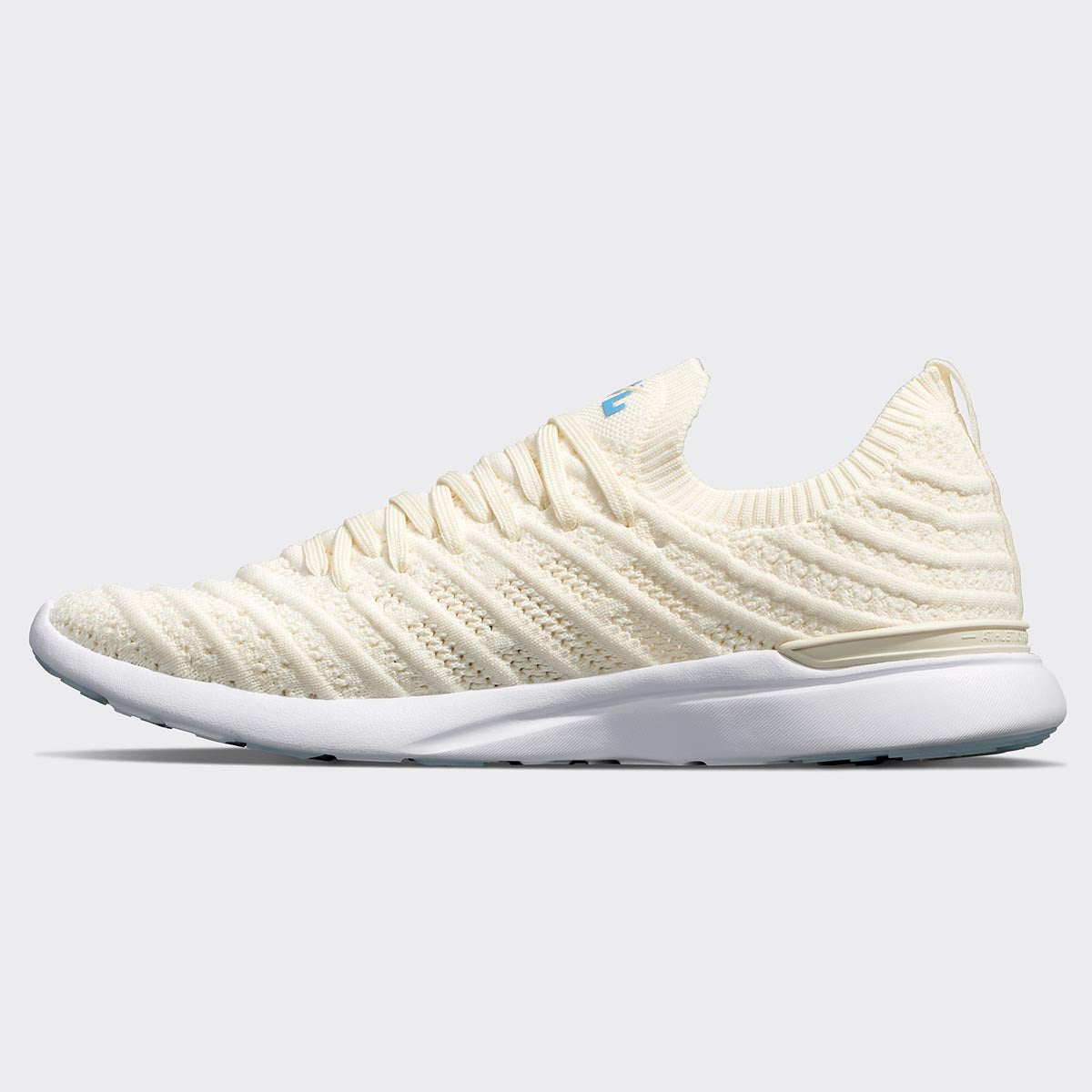 Women's TechLoom Wave Pristine / Coastal Blue / White view 2