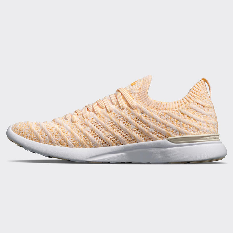 Men's TechLoom Wave Pristine / Marigold / Melange view 2