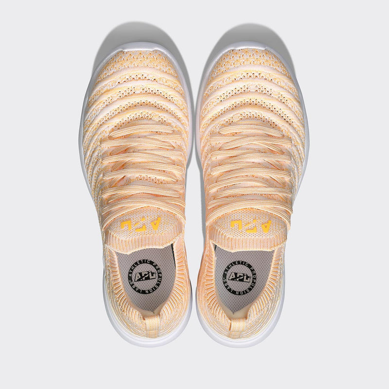 Women's TechLoom Wave Pristine / Marigold / Melange view 5