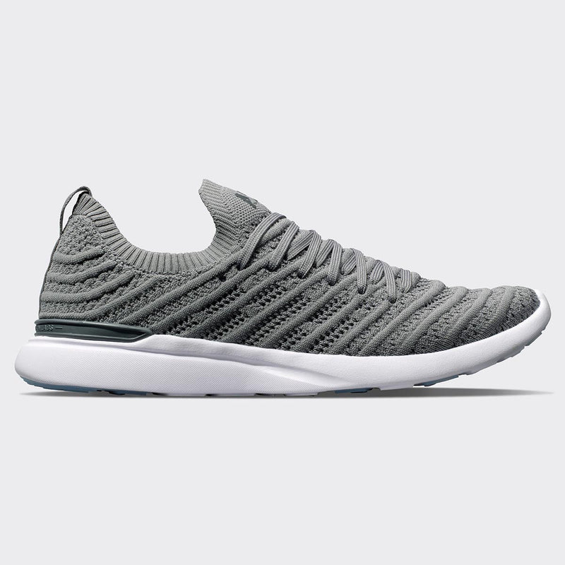 Women's TechLoom Wave Smoke / Black / White view 1